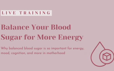 Balance Your Blood Sugar for More Energy