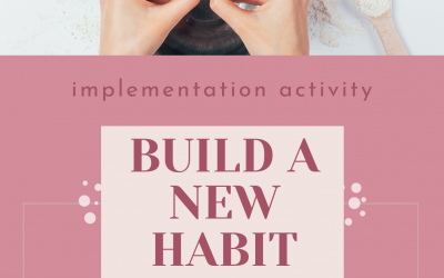 Build a new habit activity