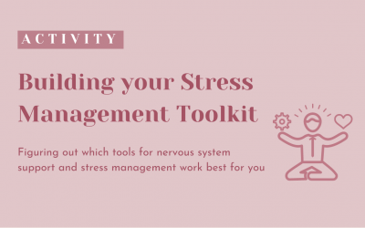 Building Your Stress Management Toolkit