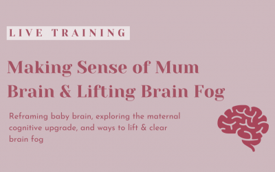 Making Sense of Mum Brain & Lifting Brain Fog