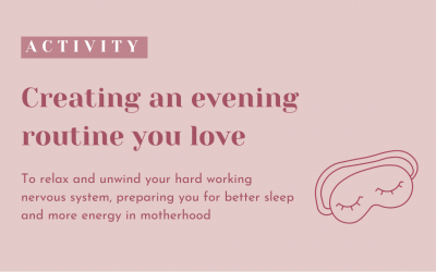 Create an evening routine you love